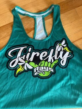Stingrays Firefly Rays Graphic Racerback Tank Top